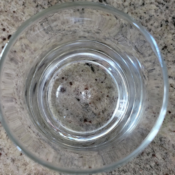 Heavy Base Whiskey Glass | Bubble in Base   EUC Clear 10oz - Picture 2 of 10